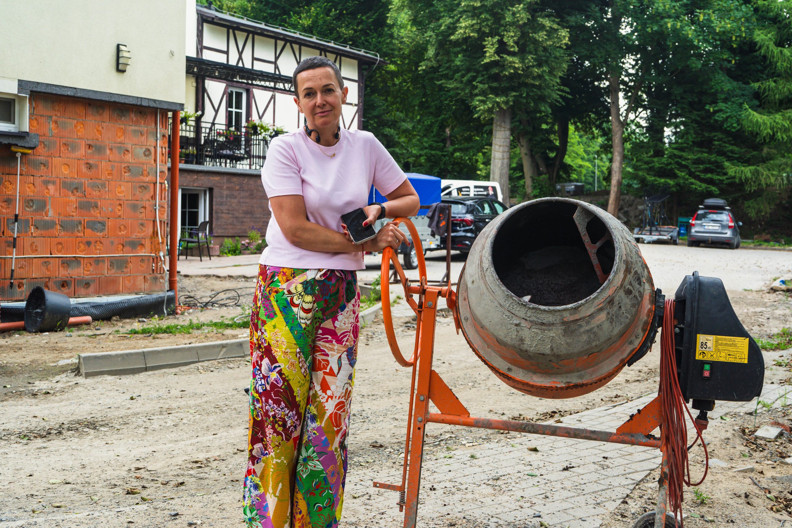 Maria Łukaszewska(1) Maria Łukaszewska, właścicielka pensjonatu na obrzeżach Lądka Zdroju / fot. Krzysztof Story