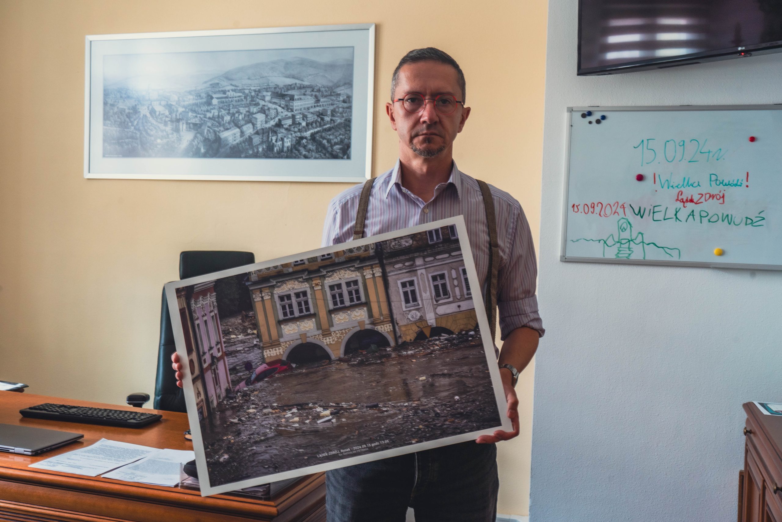 Tomasz Nowicki, burmistrz Lądka Zdroju / fot. Krzysztof Story