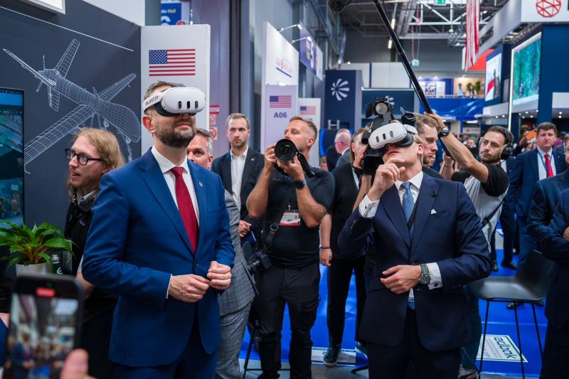 Targi w Kielcach w 2025 r., Władysław Kosiniak-Kamysz i Maciej Łaska